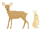 動物たちのイラスト